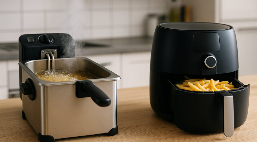 Heißluftfritteuse kaufen – Vorteile gegenüber herkömmlichen Fritteusen