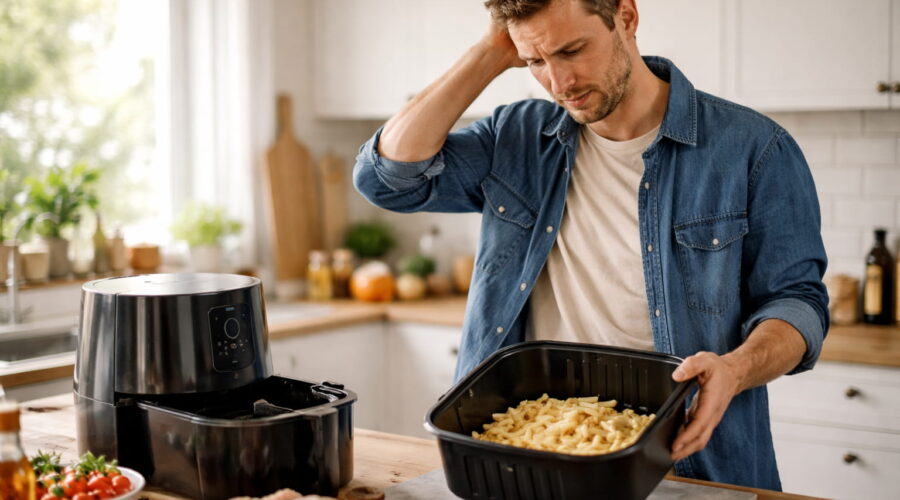 Typische Fehler bei der Nutzung einer Heißluftfritteuse führen zu schlechten Garergebnissen